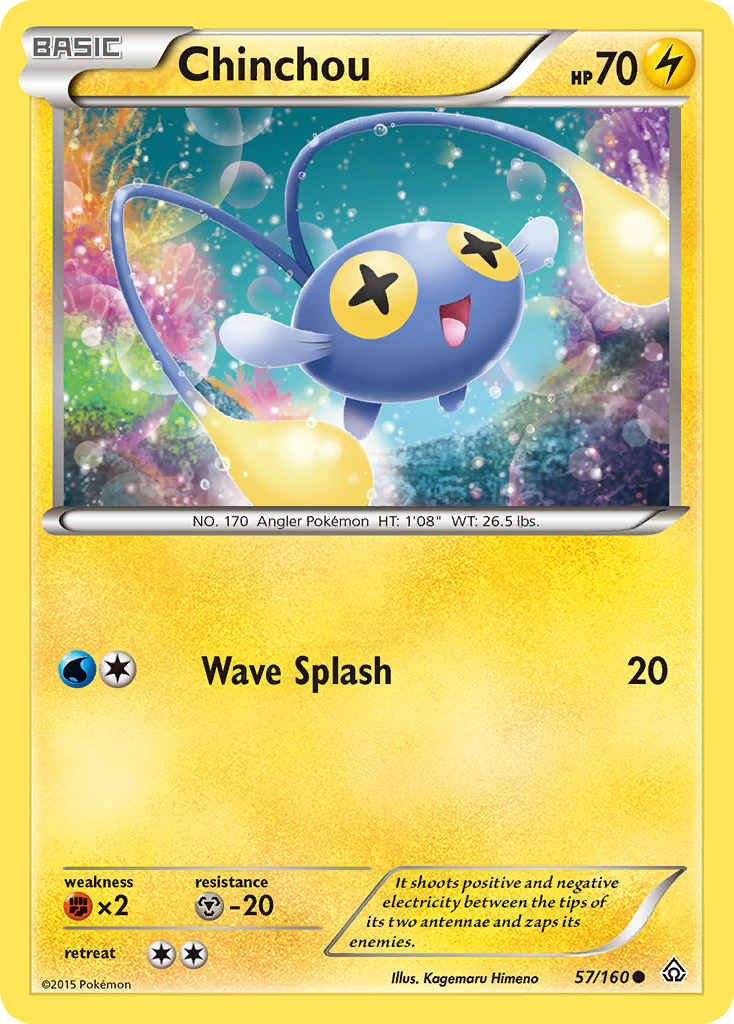 Chinchou (57/160) [XY: Primal Clash] | Nerdhalla Games