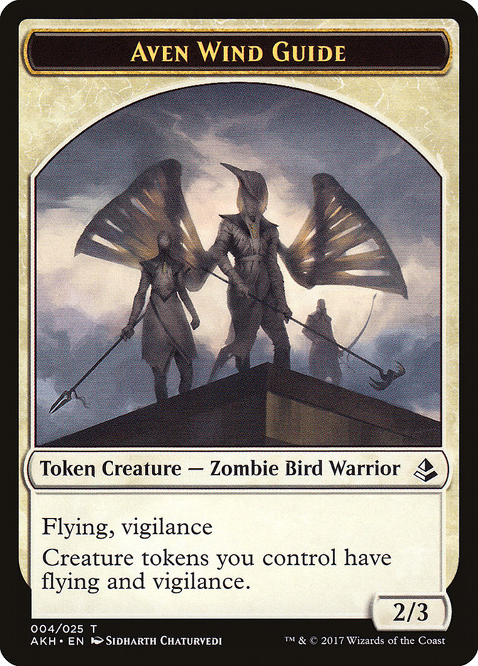 Aven Wind Guide [Amonkhet Tokens] | Nerdhalla Games