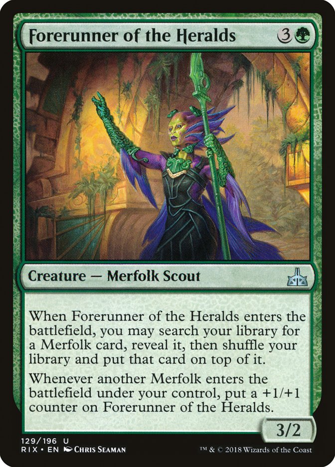 Forerunner of the Heralds [Rivals of Ixalan] | Nerdhalla Games