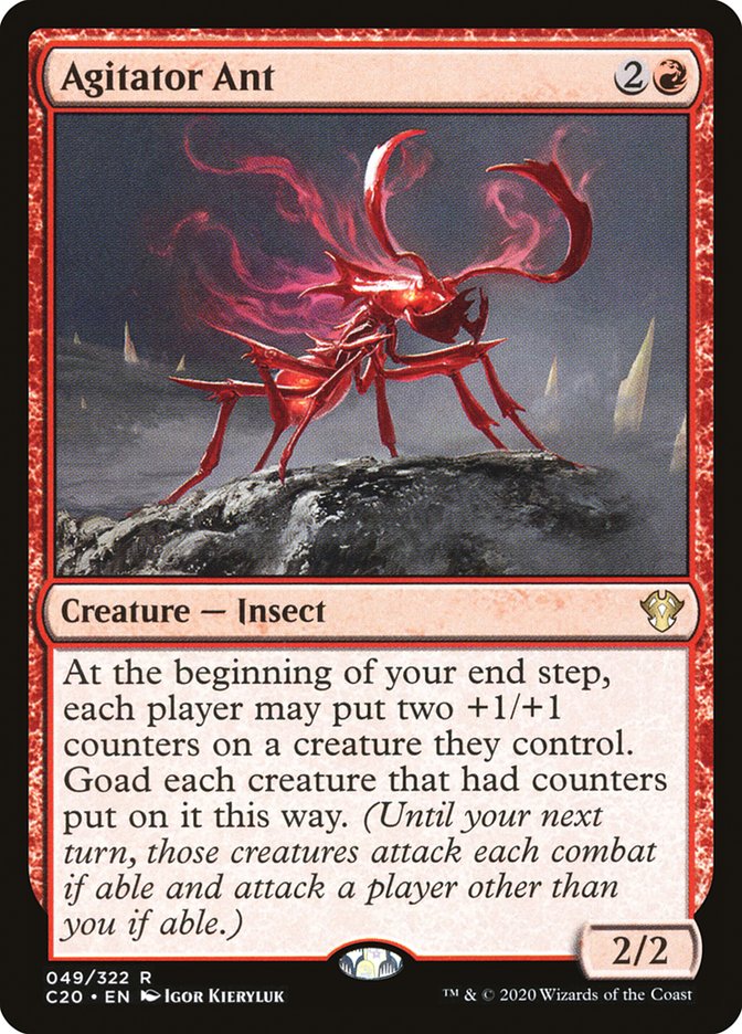 Agitator Ant [Commander 2020] | Nerdhalla Games