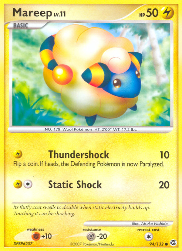 Mareep (94/132) [Diamond & Pearl: Secret Wonders] | Nerdhalla Games