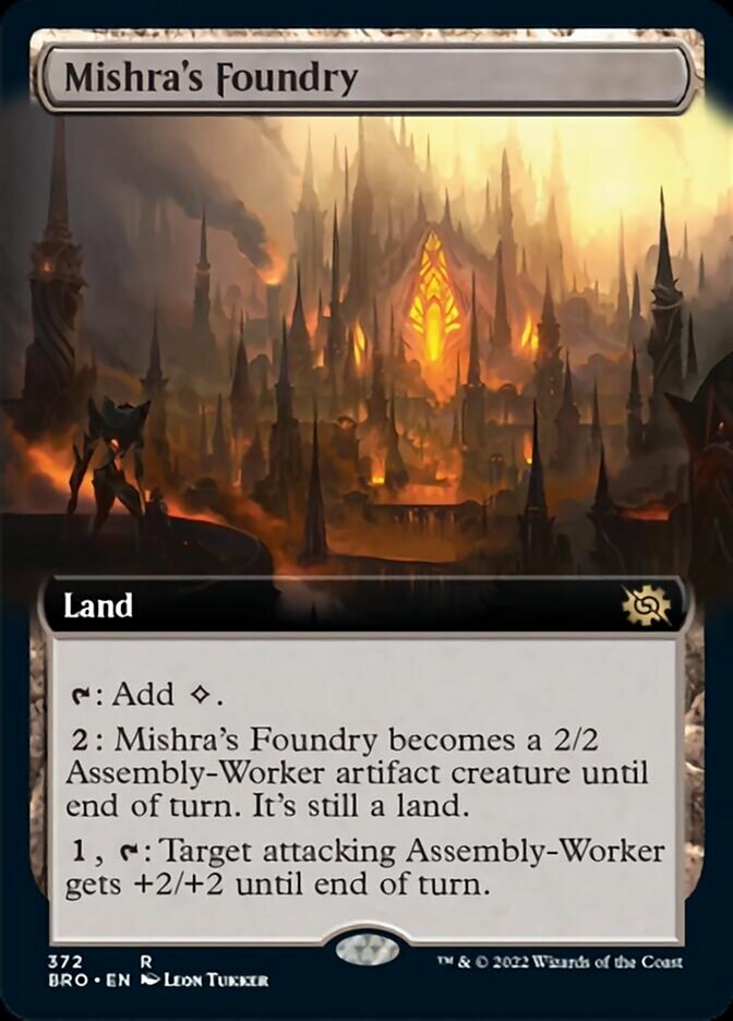 Mishra's Foundry (Extended Art) [The Brothers' War] | Nerdhalla Games