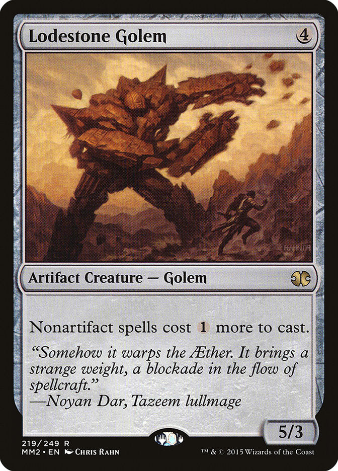 Lodestone Golem [Modern Masters 2015] | Nerdhalla Games