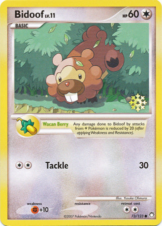 Bidoof (73/123) [Countdown Calendar Promos] | Nerdhalla Games