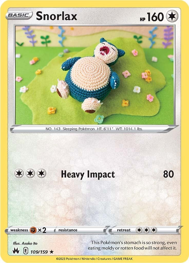 Snorlax (109/159) [Sword & Shield: Crown Zenith] | Nerdhalla Games