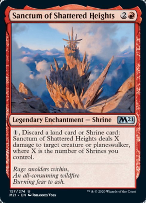 Sanctum of Shattered Heights [Core Set 2021] | Nerdhalla Games