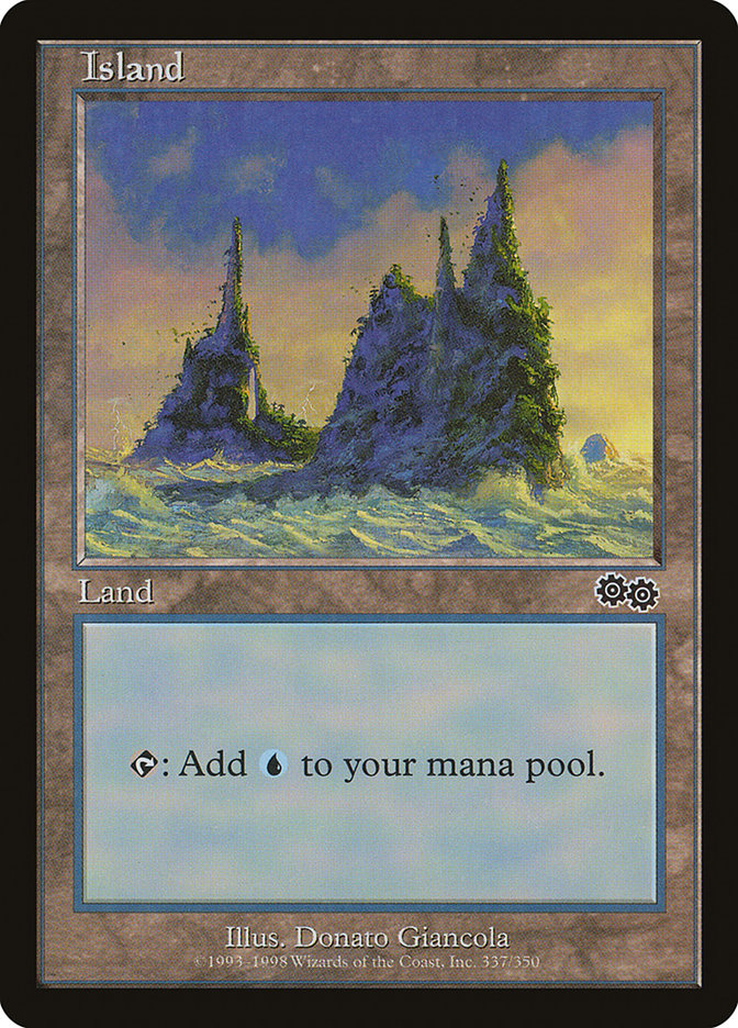 Island (337) [Urza's Saga] | Nerdhalla Games