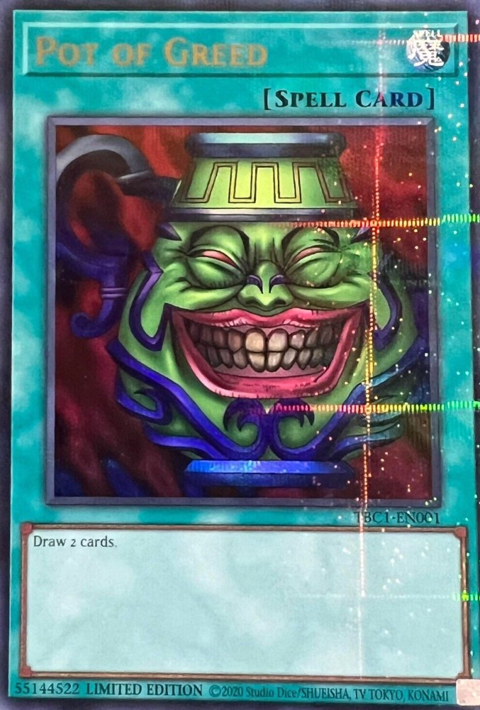 Pot of Greed [TBC1-EN001] Ultra Rare | Nerdhalla Games