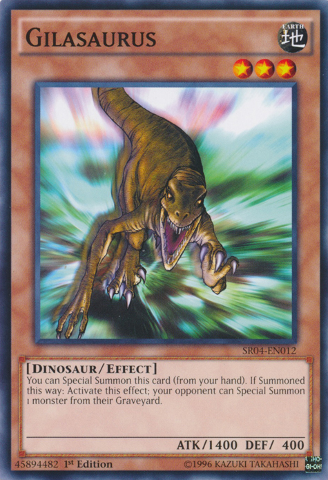 Gilasaurus [SR04-EN012] Common | Nerdhalla Games