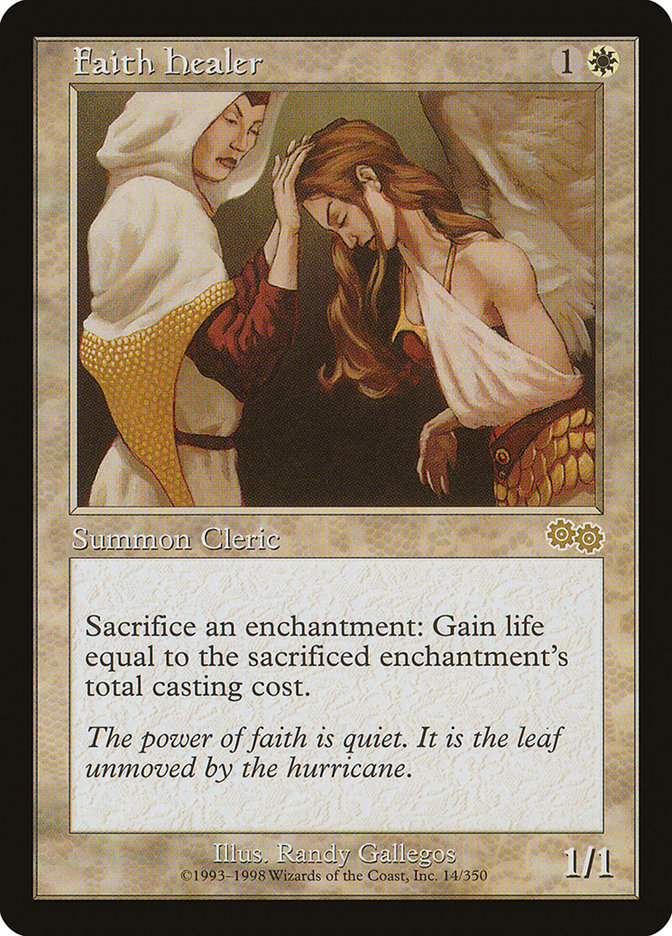 Faith Healer [Urza's Saga] | Nerdhalla Games