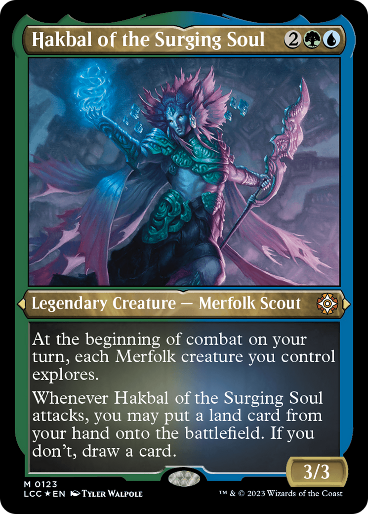 Hakbal of the Surging Soul (Display Commander) [The Lost Caverns of Ixalan Commander] | Nerdhalla Games