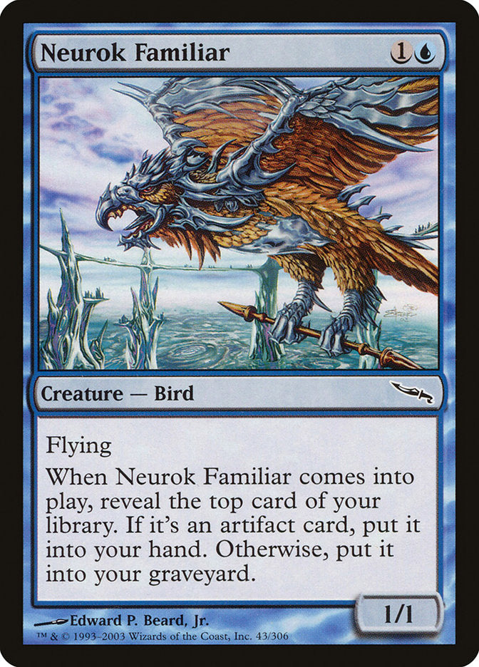 Neurok Familiar [Mirrodin] | Nerdhalla Games