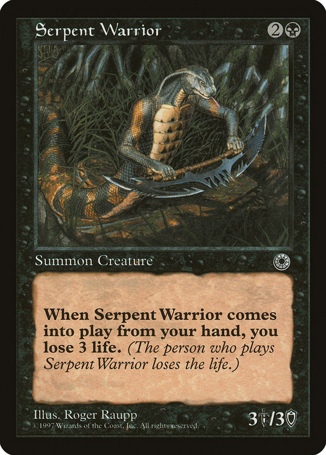 Serpent Warrior [Portal] | Nerdhalla Games