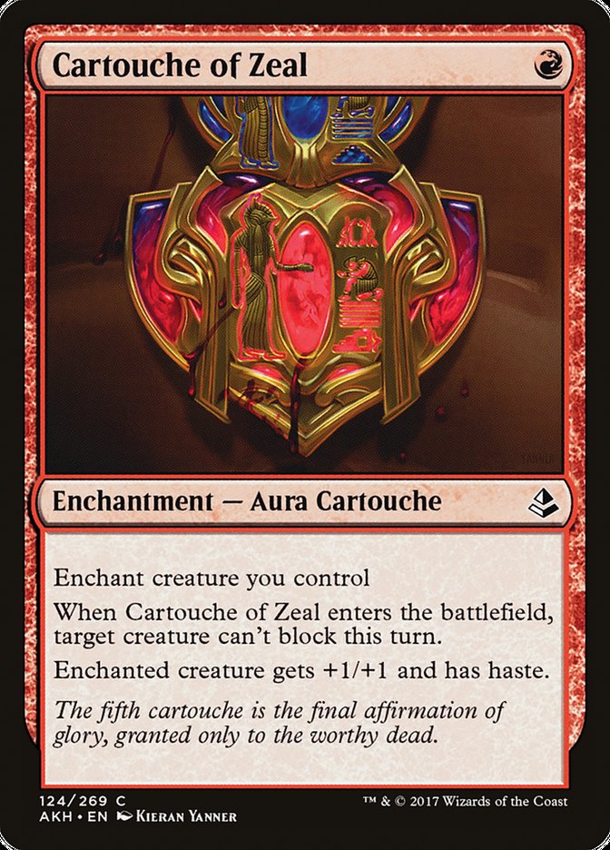 Cartouche of Zeal [Amonkhet] | Nerdhalla Games