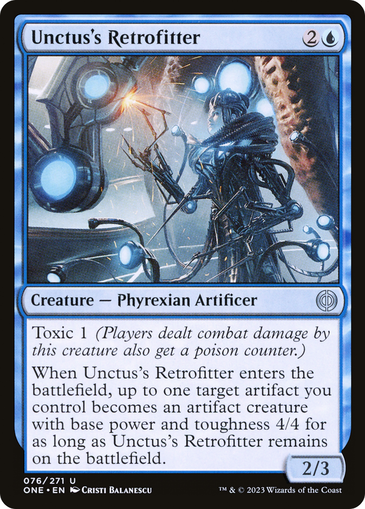 Unctus's Retrofitter [Phyrexia: All Will Be One] | Nerdhalla Games