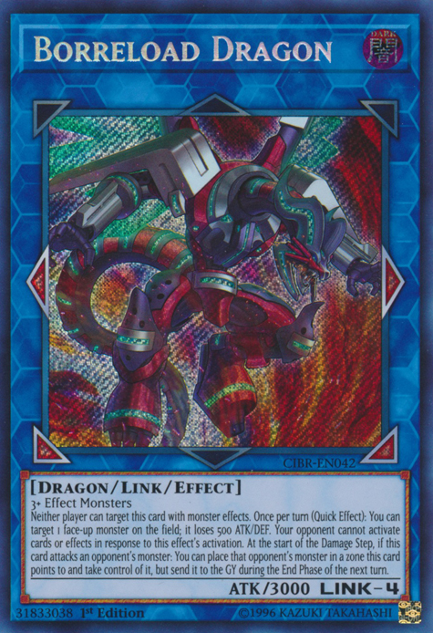 Borreload Dragon [CIBR-EN042] Secret Rare | Nerdhalla Games