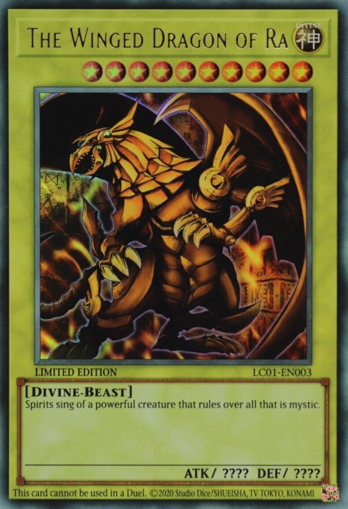 The Winged Dragon of Ra (25th Anniversary) [LC01-EN003] Ultra Rare | Nerdhalla Games