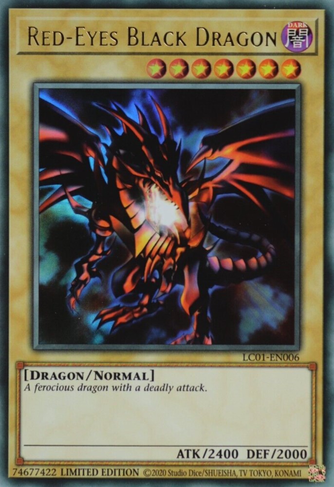 Red-Eyes Black Dragon (25th Anniversary) [LC01-EN006] Ultra Rare | Nerdhalla Games