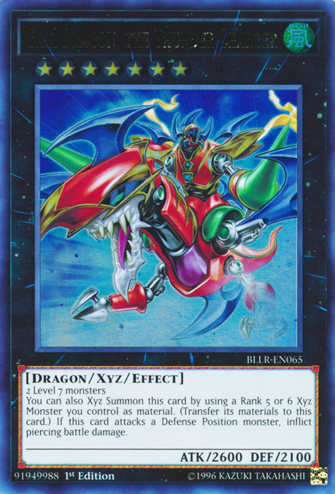 Gaia Dragon, the Thunder Charger [BLLR-EN065] Ultra Rare | Nerdhalla Games