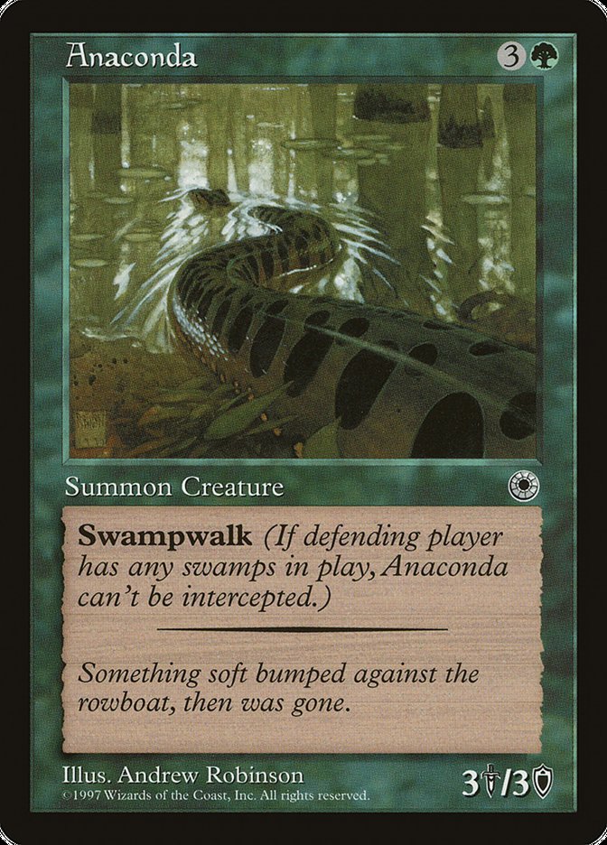 Anaconda (With Flavor Text) [Portal] | Nerdhalla Games