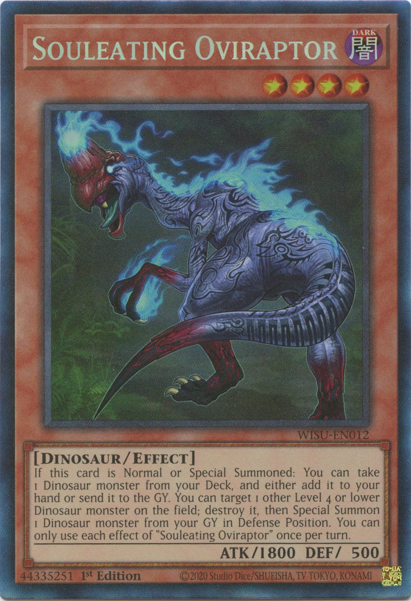 Souleating Oviraptor [WISU-EN012] Collector's Rare | Nerdhalla Games