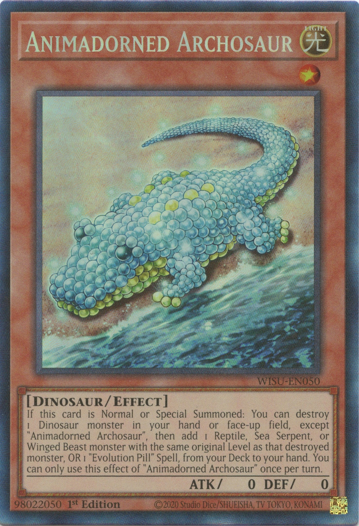 Animadorned Archosaur [WISU-EN050] Collector's Rare | Nerdhalla Games