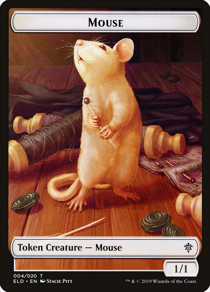 Mouse [Throne of Eldraine Tokens] | Nerdhalla Games