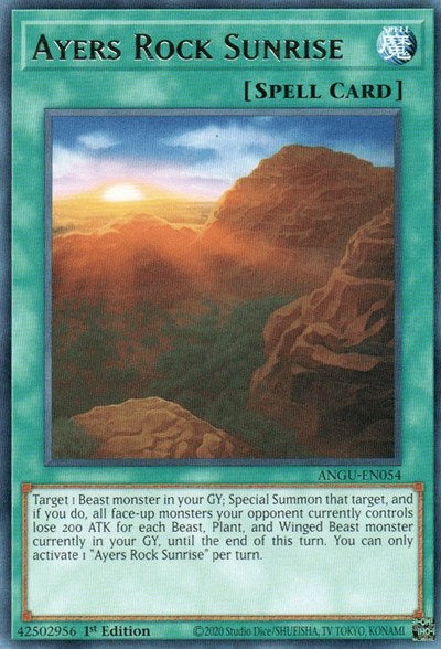 Ayers Rock Sunrise (Rare) [ANGU-EN054] Rare | Nerdhalla Games