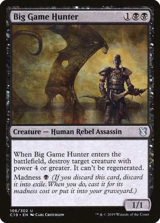 Big Game Hunter [Commander 2019] | Nerdhalla Games