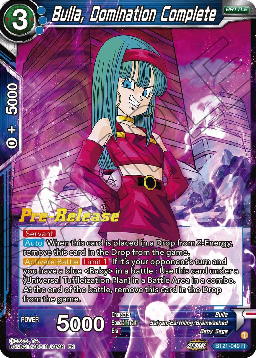 Bulla, Domination Complete (BT21-049) [Wild Resurgence Pre-Release Cards] | Nerdhalla Games