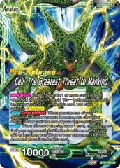 Cell // Cell, The Greatest Threat to Mankind (BT21-068) [Wild Resurgence Pre-Release Cards] | Nerdhalla Games