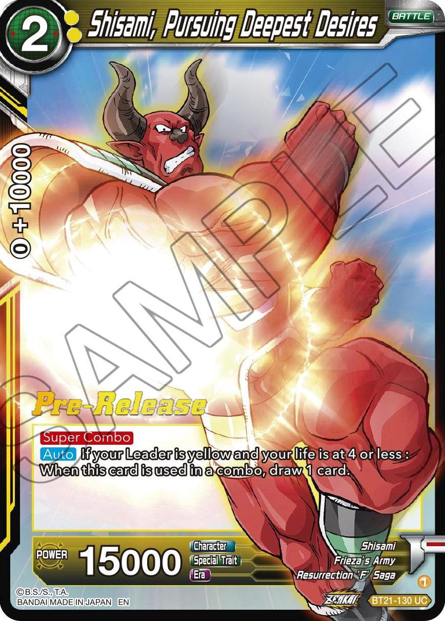 Shisami, Pursuing Deepest Desires (BT21-130) [Wild Resurgence Pre-Release Cards] | Nerdhalla Games