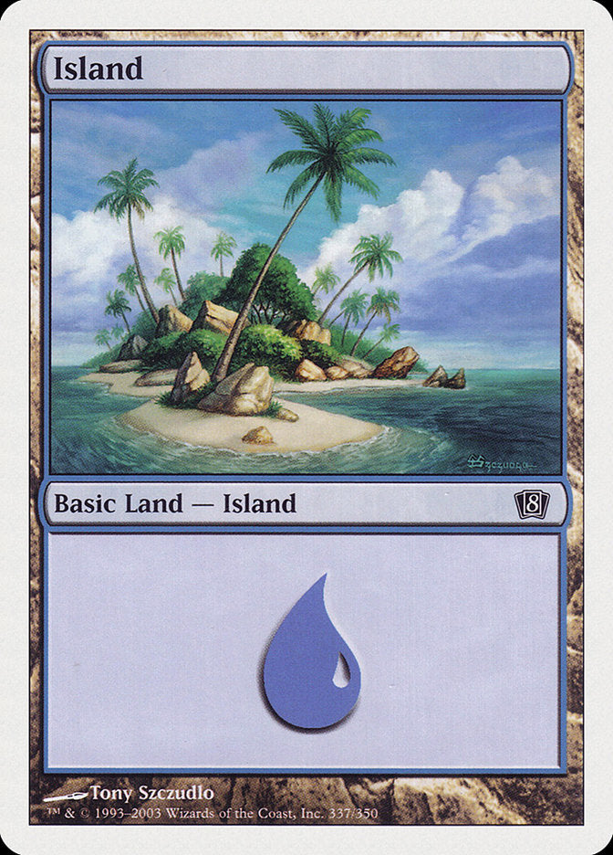 Island (337) [Eighth Edition] | Nerdhalla Games