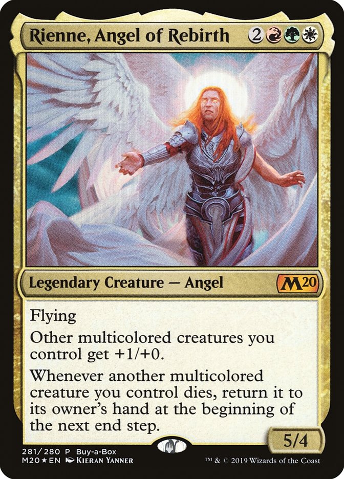 Rienne, Angel of Rebirth (Buy-A-Box) [Core Set 2020] | Nerdhalla Games