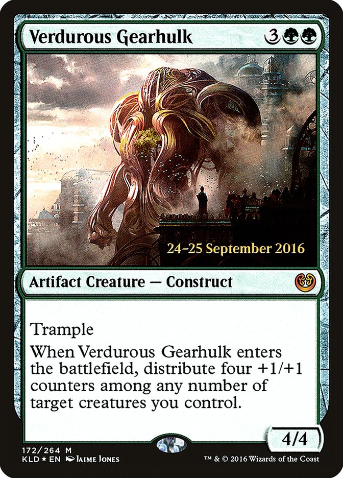 Verdurous Gearhulk  [Kaladesh Prerelease Promos] | Nerdhalla Games