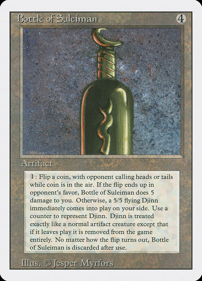 Bottle of Suleiman [Revised Edition] | Nerdhalla Games