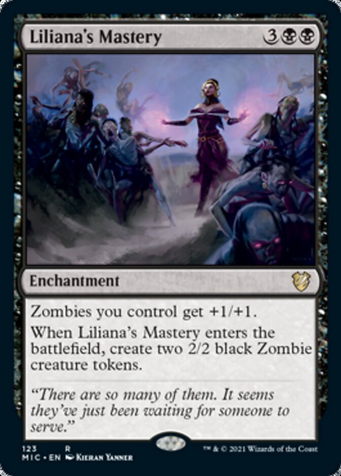 Liliana's Mastery [Innistrad: Midnight Hunt Commander] | Nerdhalla Games