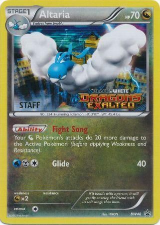 Altaria (BW48) (Staff Prerelease Promo) [Black & White: Black Star Promos] | Nerdhalla Games