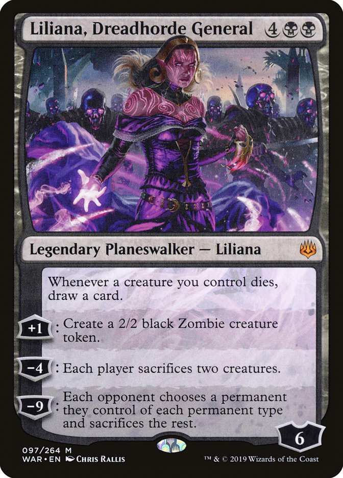 Liliana, Dreadhorde General [War of the Spark] | Nerdhalla Games