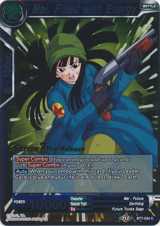 Mai, Filled with Energy [BT7-034_PR] | Nerdhalla Games