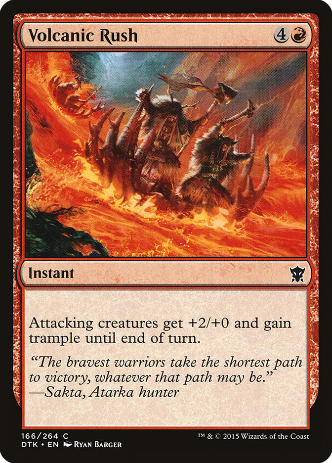 Volcanic Rush [Dragons of Tarkir] | Nerdhalla Games