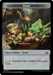 Food // Replicated Ring Double-Sided Token [March of the Machine Commander Tokens] | Nerdhalla Games