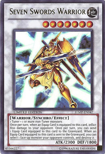 Seven Swords Warrior [JUMP-EN047] Ultra Rare | Nerdhalla Games