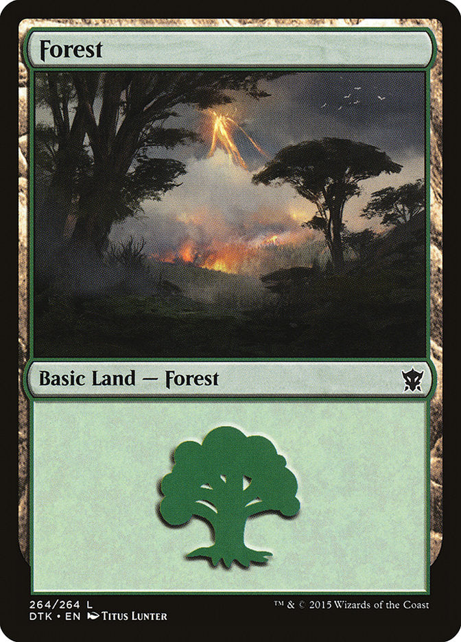 Forest (264) [Dragons of Tarkir] | Nerdhalla Games