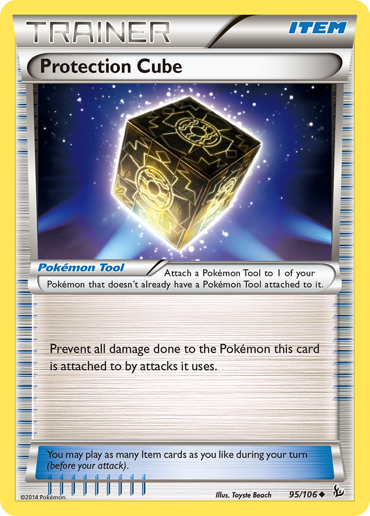 Protection Cube (95/106) [XY: Flashfire] | Nerdhalla Games