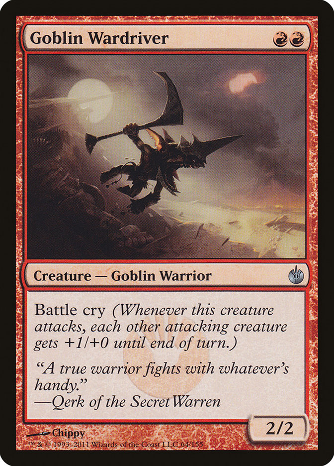 Goblin Wardriver [Mirrodin Besieged] | Nerdhalla Games