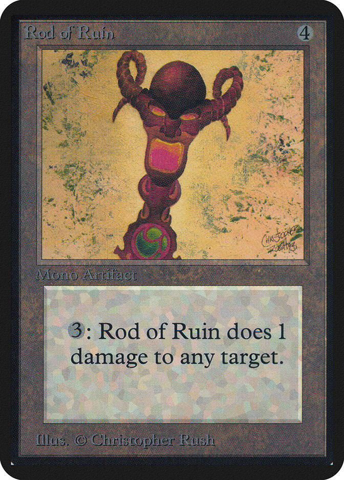 Rod of Ruin [Limited Edition Alpha] | Nerdhalla Games