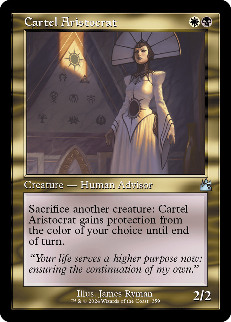 Cartel Aristocrat (Retro Frame) [Ravnica Remastered] | Nerdhalla Games