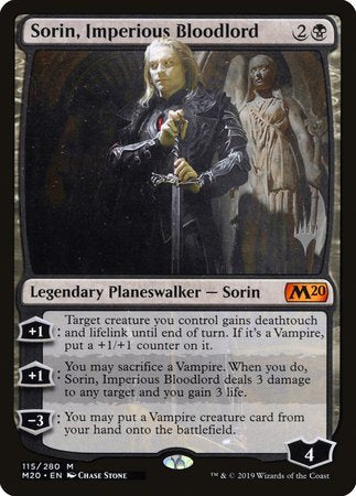 Sorin, Imperious Bloodlord [Core Set 2020 Promos] | Nerdhalla Games