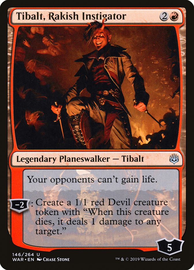 Tibalt, Rakish Instigator [War of the Spark] | Nerdhalla Games